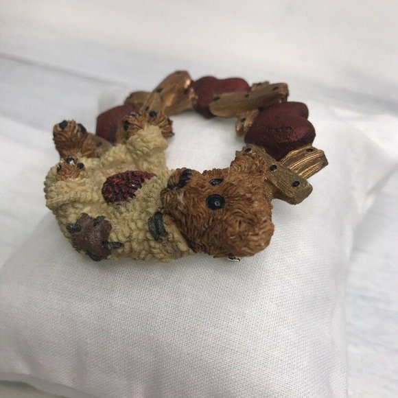 Boyds Bears Bearwear Vintage Pin Brooch Resin - Picture 2 of 8